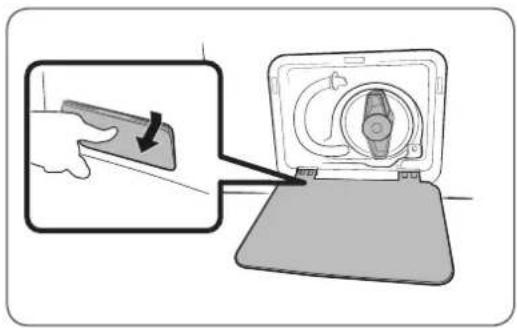 SAMSUNG WF45K6500AW - Emergency drain - 1