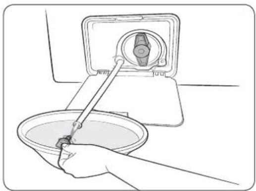SAMSUNG WF45K6500AW - Emergency drain - 3
