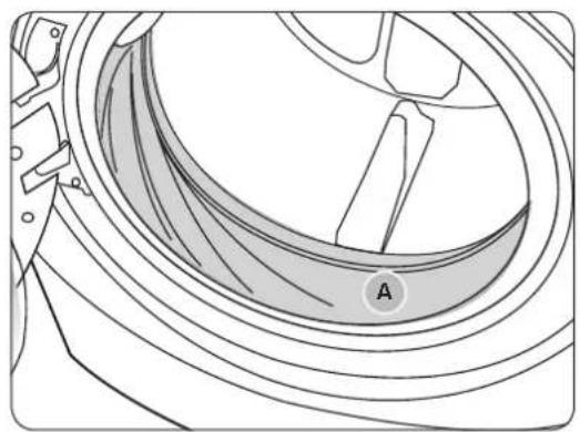 SAMSUNG WF45K6500AW - Door diaphragm - 1