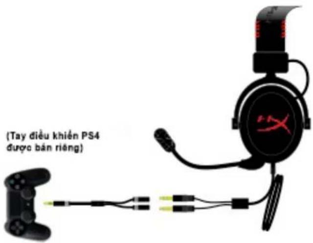 KINGSTON HyperX CloudX - Sử dụng (PlayStation® 4) - 2