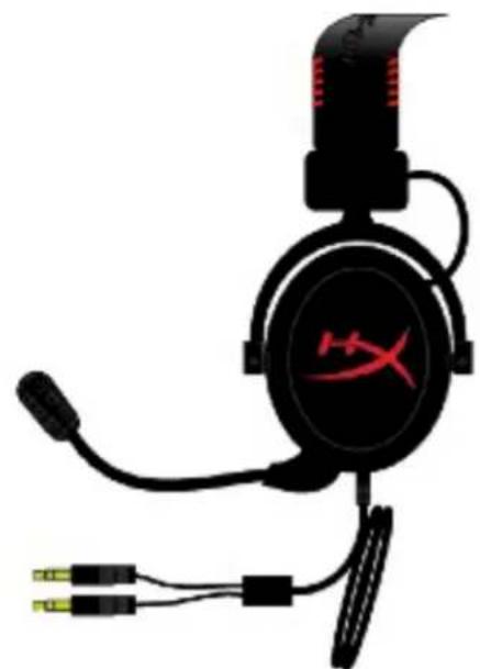 KINGSTON HyperX CloudX - Utilisation (Connexion directe) - 1