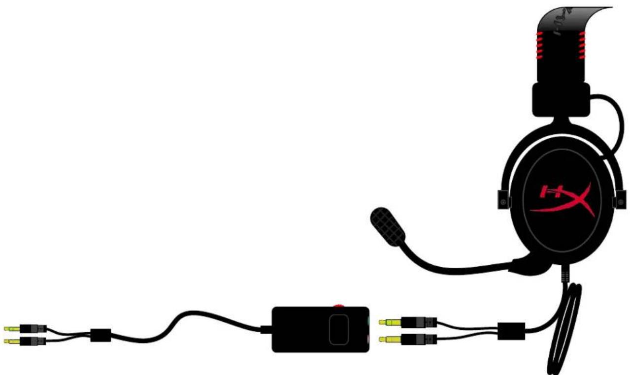 KINGSTON HyperX CloudX - Kullanım (Kontrol Kutusu ile) - 2