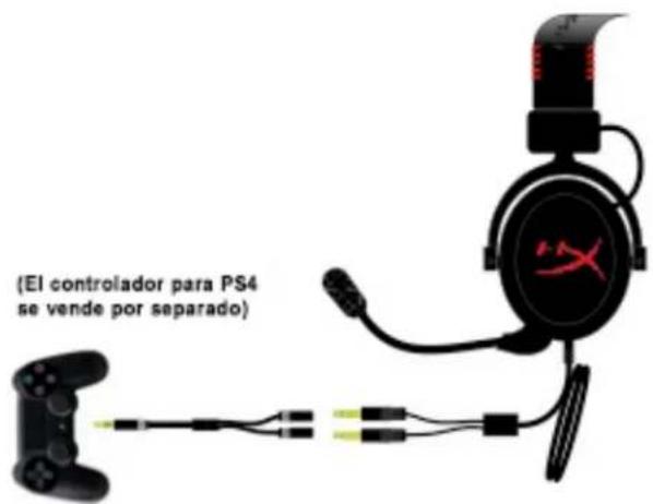 KINGSTON HyperX CloudX - Uso (PlayStation® 4) - 2