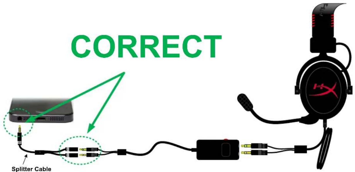 KINGSTON HyperX CloudX - Usage (Correct vs Incorrect) - 1