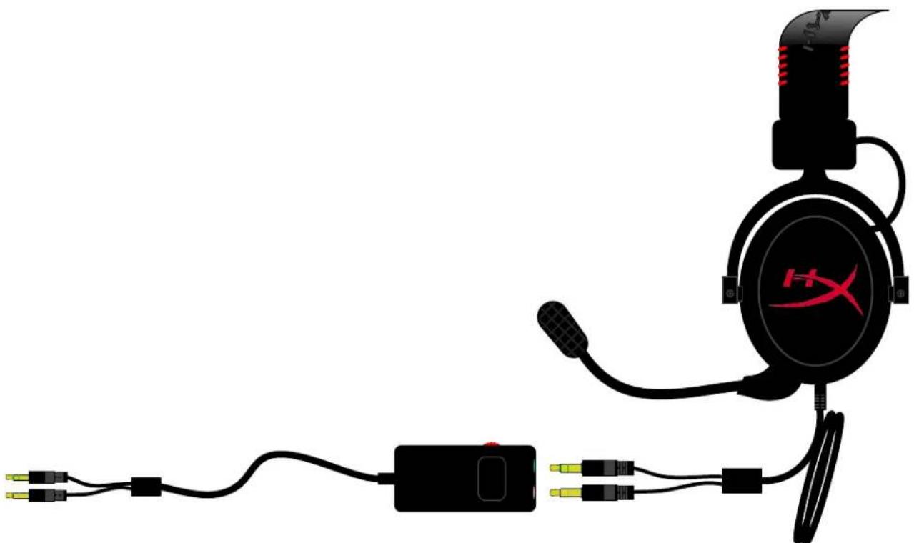 KINGSTON HyperX CloudX - Sử dụng (với Bộ điều khiển) - 2
