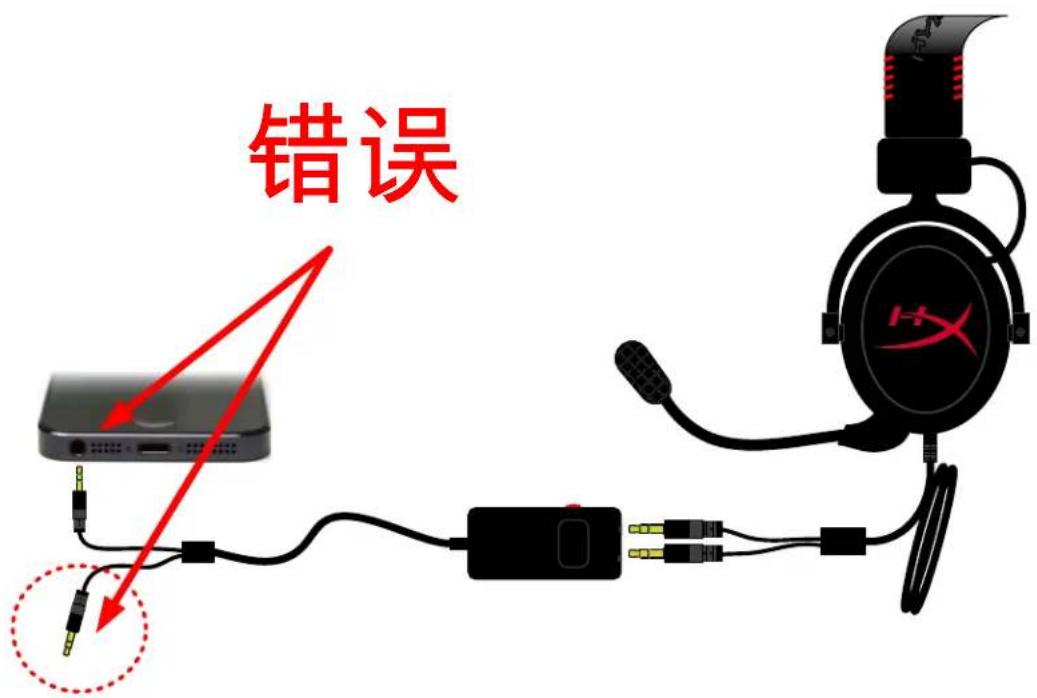 KINGSTON HyperX CloudX - 使用方法(正确方法与错误方法) - 2