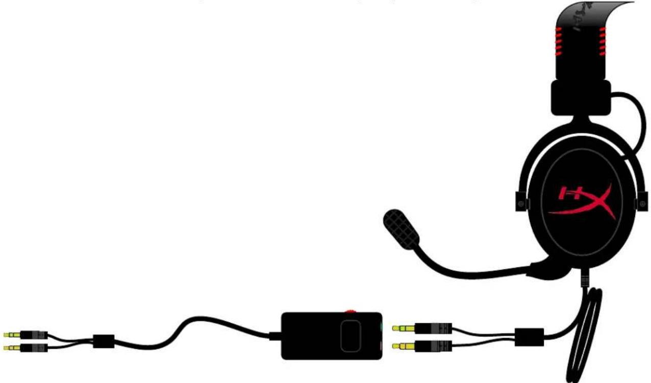 KINGSTON HyperX CloudX - Використання з блоком керування - 2