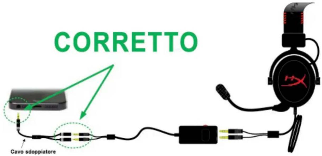 KINGSTON HyperX CloudX - Utilizzo (differenza tra corretto ed errato) - 1