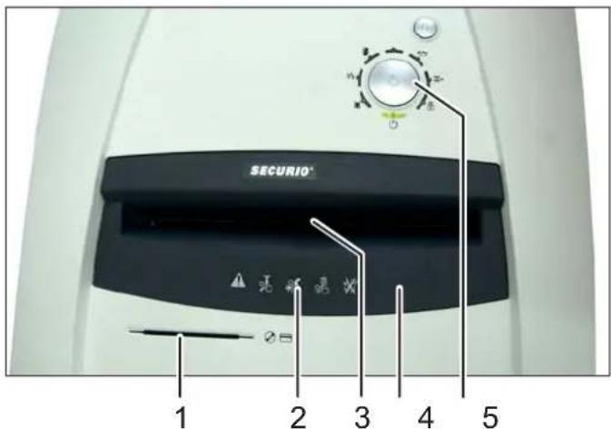 HSM Securio P36c - Ülevaade2 Sihipärane kasutamine, - 1