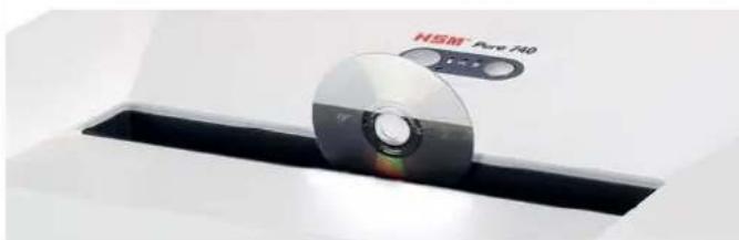 HSM Pure 740c - Gevaar voor verwondingen door splinters! - 2