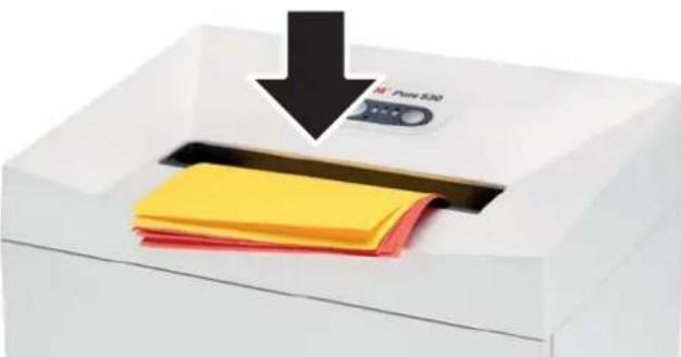 HSM Pure 530C - Makulering af papir - 1