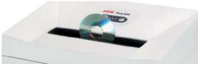 HSM Pure 530C - Nebezpeci urazu odmrstenymi strepinami! - 2