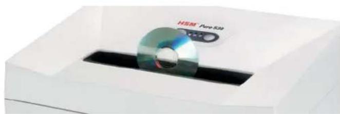 HSM Pure 530C - Verletzungsgefahr durch Splitter! - 2