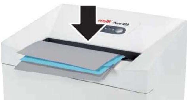 HSM Pure 420c - Niszczenie papieru - 1