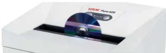 HSM Pure 420c - Pericolo di lesioni dovuto a schegge! - 2