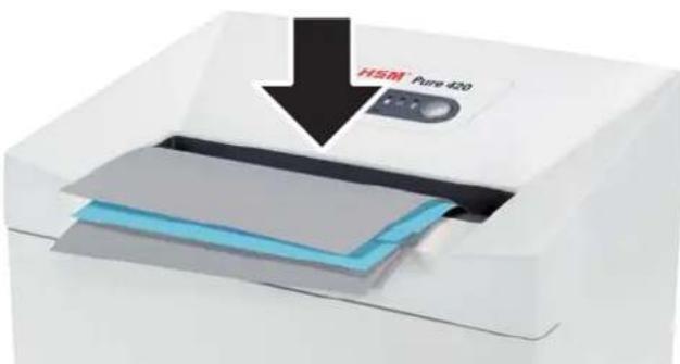 HSM Pure 420c - Kagit imhası - 1