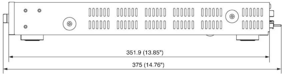 TOA A5006 - DIMENSIONAL DIAGRAM - 2