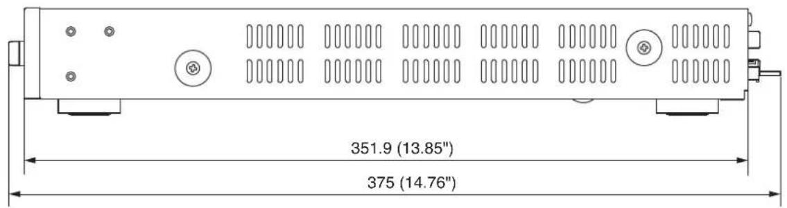 TOA A5012 - DIMENSIONAL DIAGRAM - 2