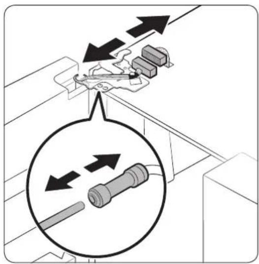 SAMSUNG RF28K9580SG - Detaching the fridge doors - 2