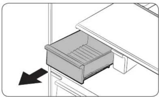 SAMSUNG RF28K9580SG - Vegetable & fruit drawers (EZ fresh zone) - 1