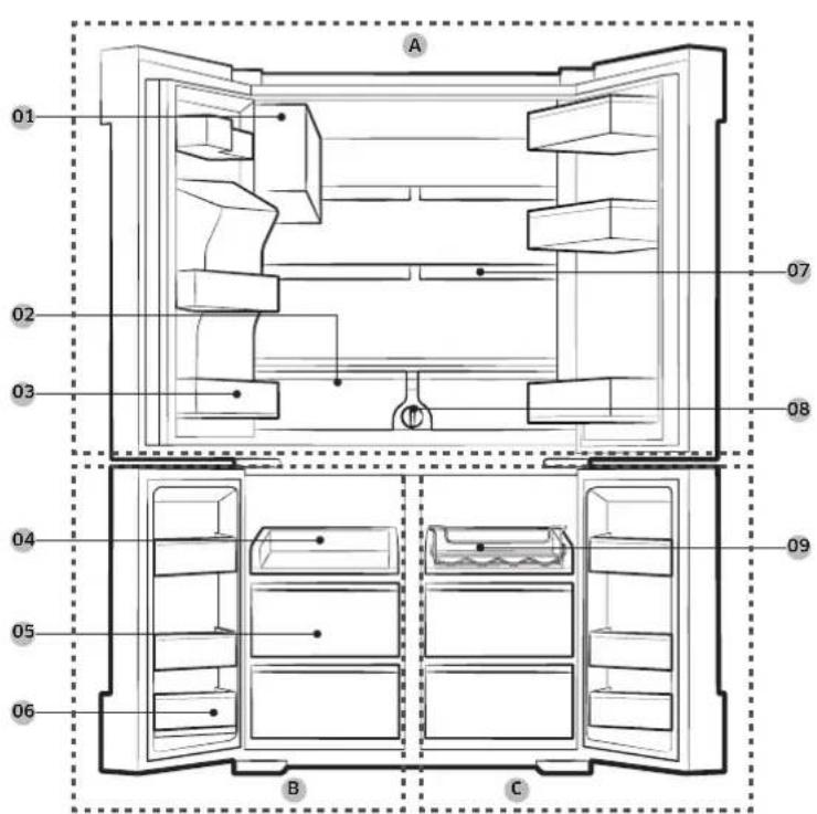 SAMSUNG RF28K9580SG - NOTA - 1