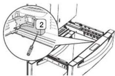SAMSUNG RF28HMEDBWW - DESARMADO DE LA PUERTA DEL CAJÓN FLEX - 2
