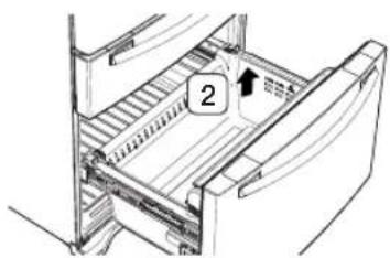 SAMSUNG RF28HMEDBWW - DESARMADO DE LA PUERTA DEL CONGELADOR - 2