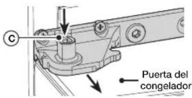 SAMSUNG RF34H9950S4 - DESENSAMBLE DE LAS PUERTAS DEL CONGELADOR - 3