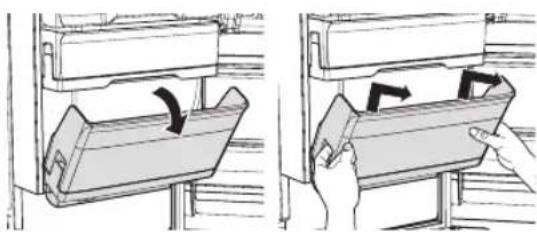 SAMSUNG RF34H9950S4 - Retrait du bac Chef Basket - 1