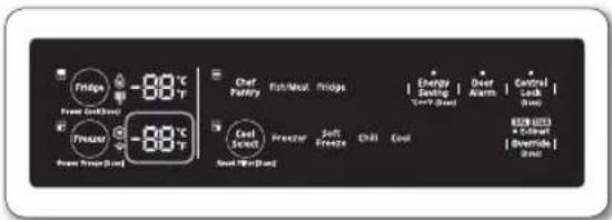 SAMSUNG RF34H9950S4 - Control de la temperatura del congelador - 1