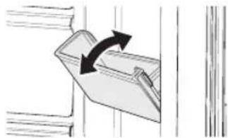 SAMSUNG RF34H9950S4 - Utilisation du bac de porte inclinable - 1