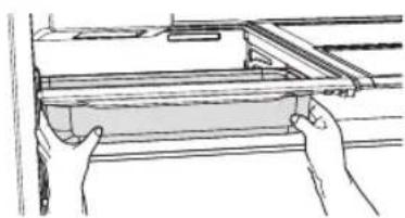 SAMSUNG RF34H9950S4 - Retrait du bac Chef Basket - 7