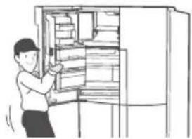 SAMSUNG RF34H9950S4 - DESENSAMBLE DE LAS PUERTAS DEL REFRIGERADOR - 7