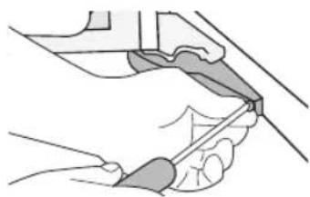 SAMSUNG RF34H9950S4 - How to Re-attach the Freezer Door - 5