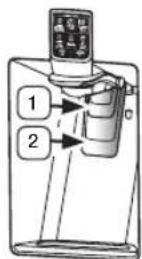 SAMSUNG RF34H9950S4 - Utilisation du levier du distributeur d'eau (2) - 1