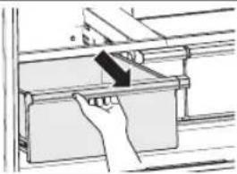 SAMSUNG RF34H9950S4 - Retrait du bac Chef Basket - 10