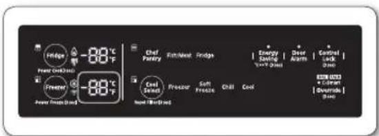 SAMSUNG RF34H9950S4 - Controlling the Freezer temperature - 1