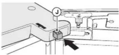 SAMSUNG RF34H9950S4 - Réinstallation de la porte du réfrigérateur - 9