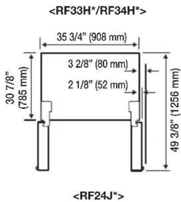 SAMSUNG RF34H9950S4 - Choose : - 3