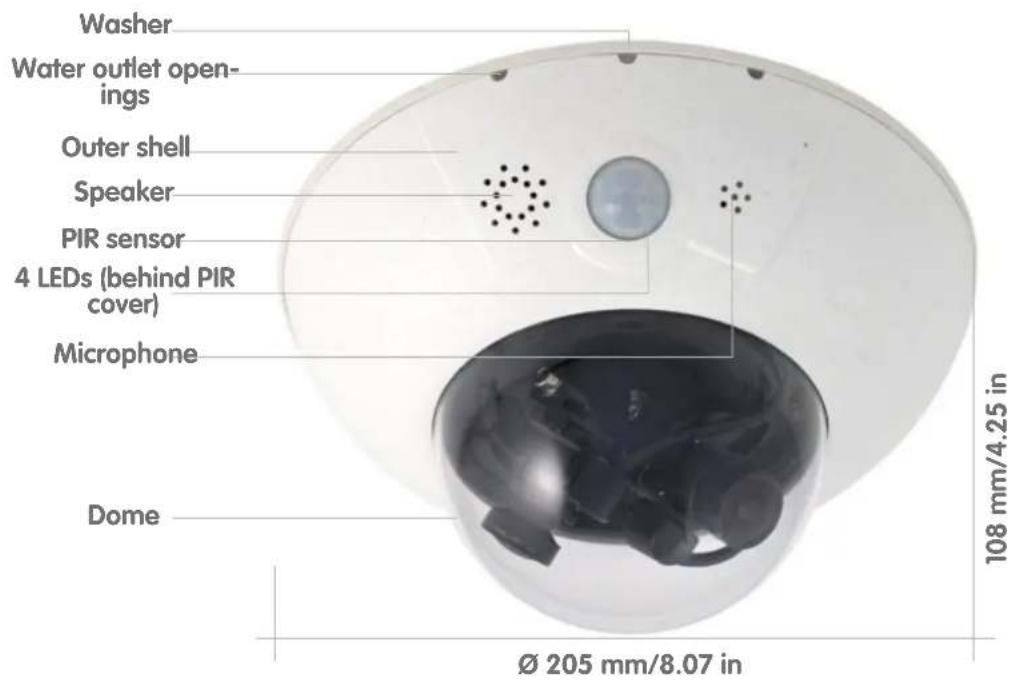 Mobotix DualDome D15 - Two Cameras In One - 5