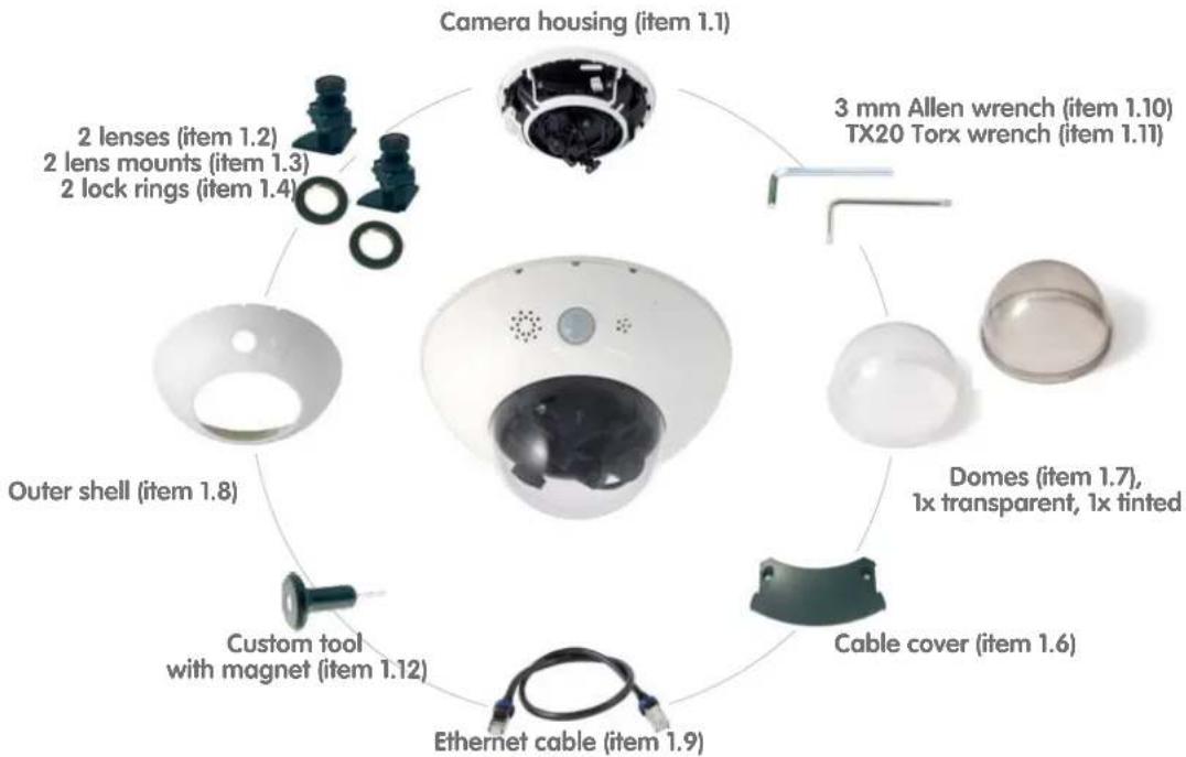 Mobotix DualDome D15 - Two Cameras In One - 1