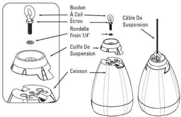 POLK AM3386A - INSTALLATION PAR SUSPENSION - 1