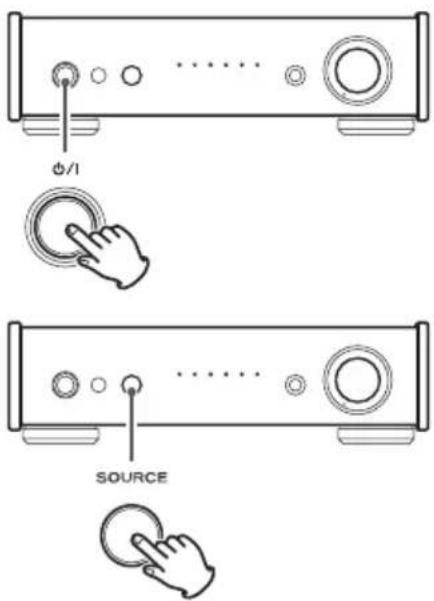 TEAC AI301DAX - Press the SOURCE button one or more times to select Bluetooth (8) - 1