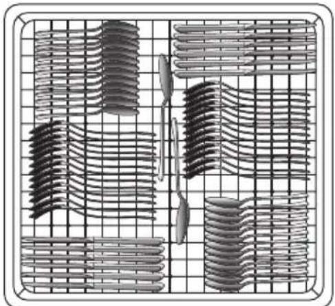 HAIER HDBL865ATS - SILVERWARE TRAY - 1