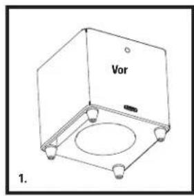 POLK DSWPRO440 - PLATZIERUNG DES SUBWOOFERS IN EINER SCHRANKWAND - 1