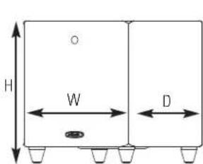 POLK DSWPRO440 - Instructions pour installer un subwoofer dans un meuble : - 1