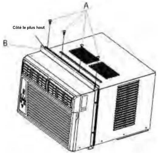 RCA RACE8001 - Installation de la glissière supérieure - 1