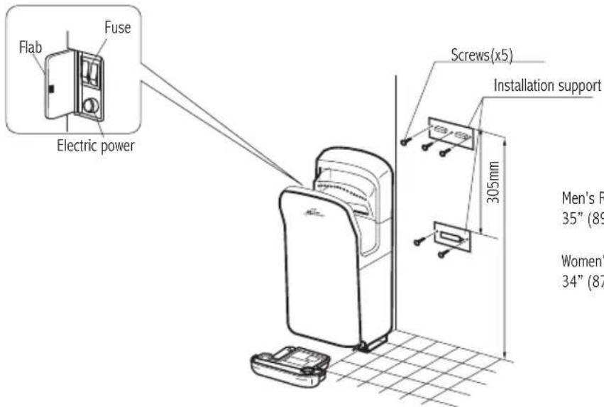 Royal Sovereign RTHD461S - MOUNTING THE UNIT - 1