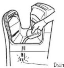 Royal Sovereign RTHD461S - Emptying and cleaning of water in the Drip tray - 3