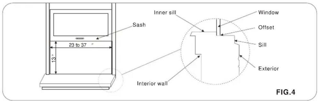RCA RACE5002E - WINDOW REQUIREMENTS - 1